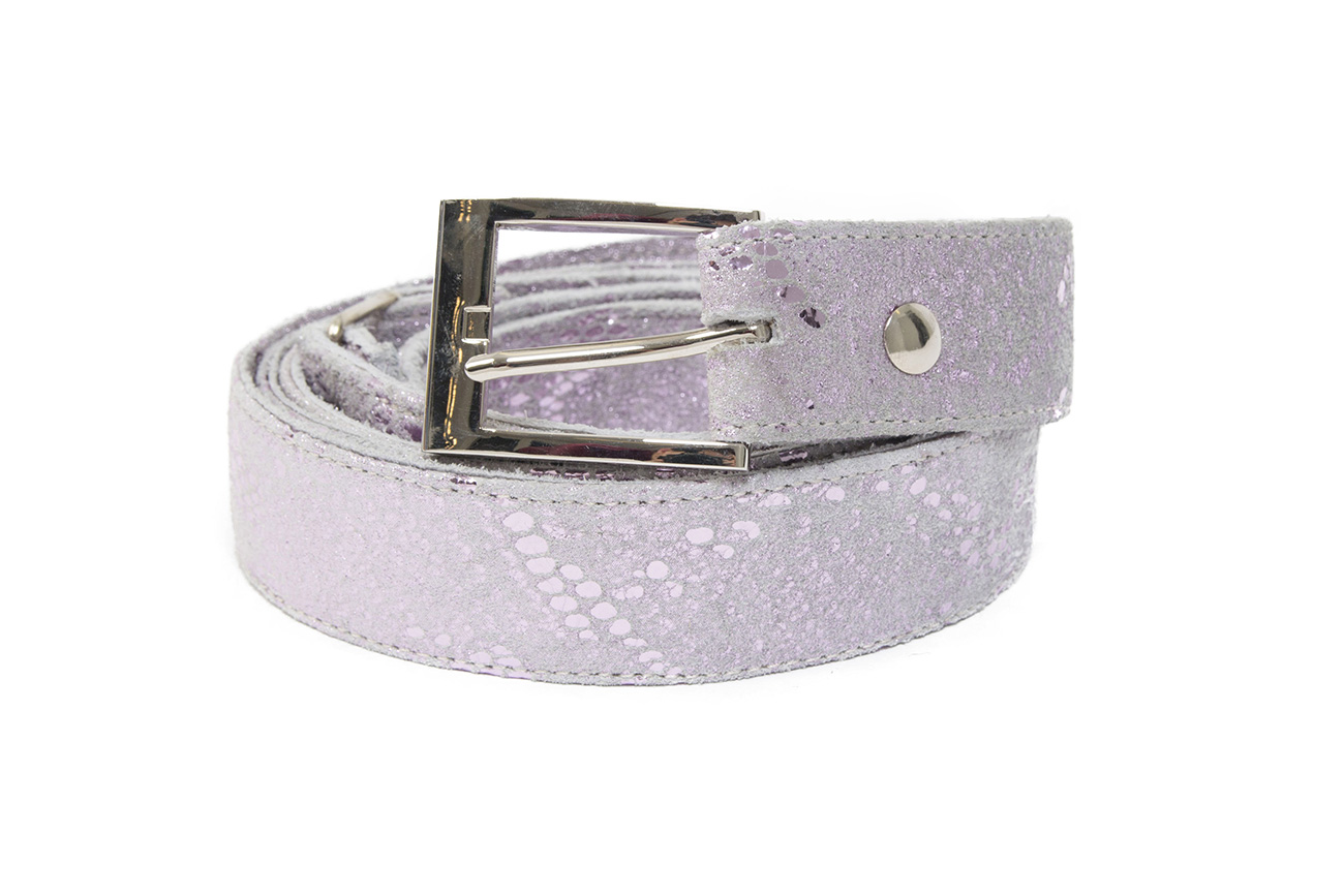 Double wrap belt Pattern Pink Saba Tark Fashion Designer